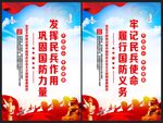 民兵宣传标语