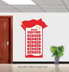 核心价值观展板