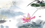 禅意荷花壁纸