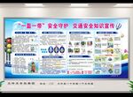 一盔一带交通安全知识栏
