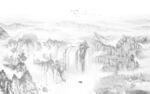 现代 别墅新山水画 TIf分层