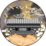 新中式圆形装饰画