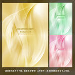 金色梦幻时尚流体 抽象渐变背景