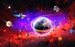 红色星空