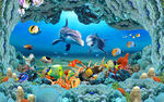 海底世界壁画