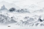 新中式背景墙