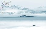 高档 中式风山水画 tIf分层