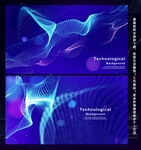 唯美梦幻 抽象线条 背景