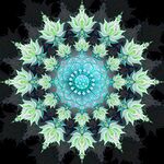 抽象花卉装饰画