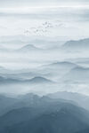 山水水墨画