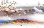 高档 意境高端山水 tIf分层