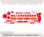 人社局文化墙图片