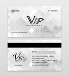 几何商务高端VIP会员卡