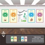 食堂文化展板
