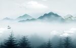 最新意境山水新画 Tif分层