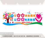 心理咨询室文化墙图片