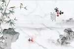 新中式背景墙