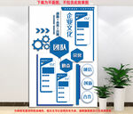 竖版公司文化墙
