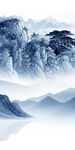 国画 最新玄关山水 tif分层