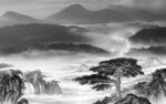 电视现代新品山水 Tif分层
