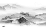 高端中式大气山水 Tif分层