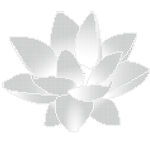 荷花圆点矢量偻空图案