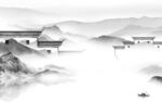 电视 灰色新款山水 TiF分层