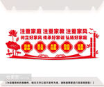 三个注重文化墙