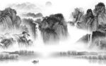 流水意境高端山水 TIf分层