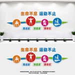 健身房文化墙