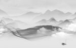 中式风格山水画 TIF分层