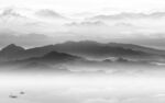 大气 中式风山水画 TIF分层