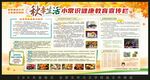 秋季健康教育宣传栏