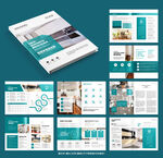 简约智能家居画册模板