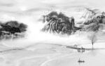 新款新上架山水画 TiF分层