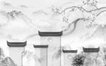 极简新款中式山水 TiF分层