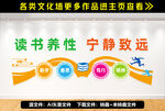 学校读书文化墙