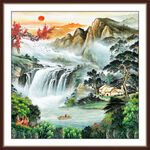 办公室山水画