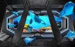 海底世界3D创意背景墙
