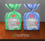 面包包装平面展开图