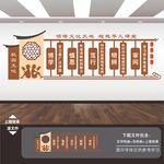 校园文化宣传展板海报背景标语墙