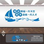 职业学校文化墙