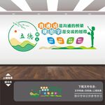 请讲普通话请写规范字文化墙
