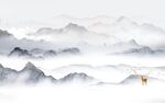 新中式最新山水 tif分层
