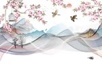 高清中式最新山水 tif分层