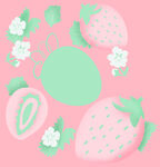 水果草莓插画