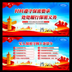 防间保密标语