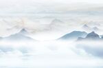 山水山川江山如画背景墙