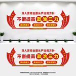 不断提高政治三力