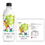 气泡水标签包装